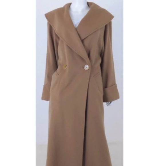 jaeger wool wrap coat